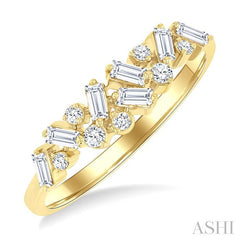 ASHI Stackable Scatter Baguette Diamond Fashion Band 362F5PPTGYG