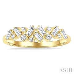 ASHI Stackable Scatter Baguette Diamond Fashion Band 362F5PPTGYG