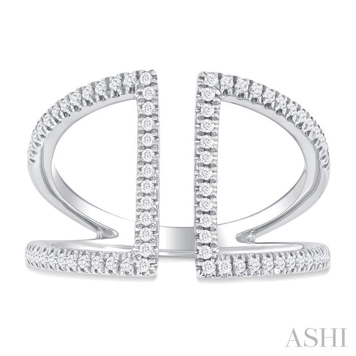 ASHI Diamond Fashion Open Ring 362G5PPTSWG