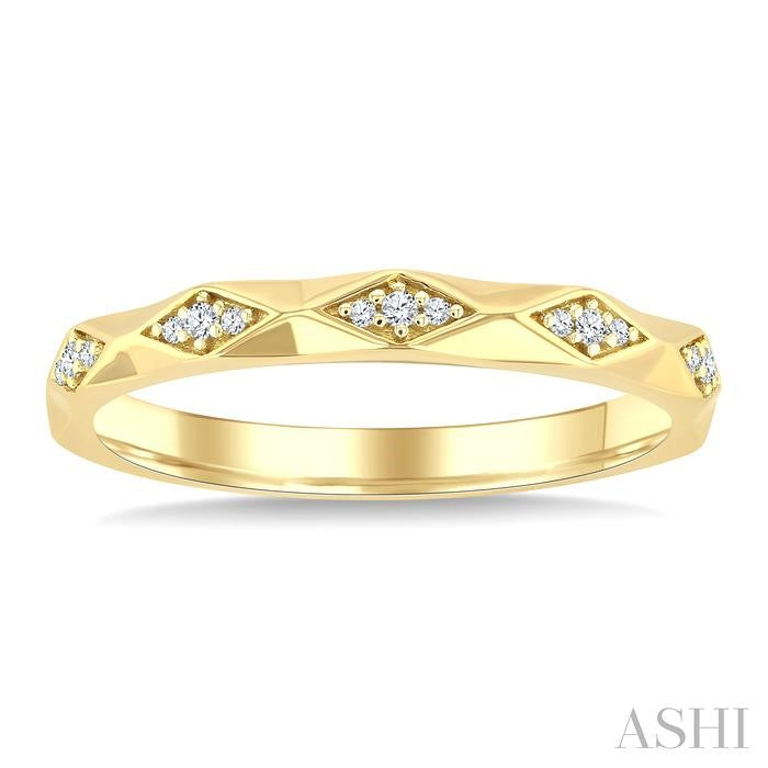 ASHI Geometric Stackable Diamond Fashion Band 362Y9PPTGYG