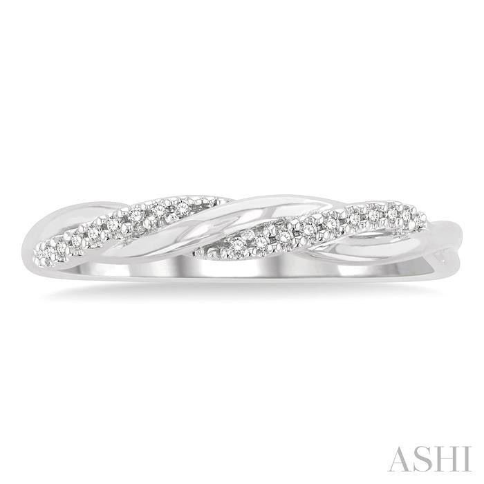 ASHI Swirl Diamond Fashion Ring 363E9PPTSWG