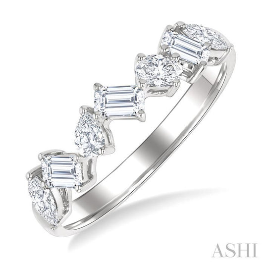 ASHI Mixed Shape Diamond Fashion Band 363K2PPFGWG