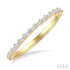 ASHI Stackable Baguette Diamond Fashion Band 364F6PPFHYG