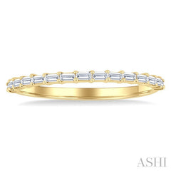 ASHI Stackable Baguette Diamond Fashion Band 364F6PPFHYG