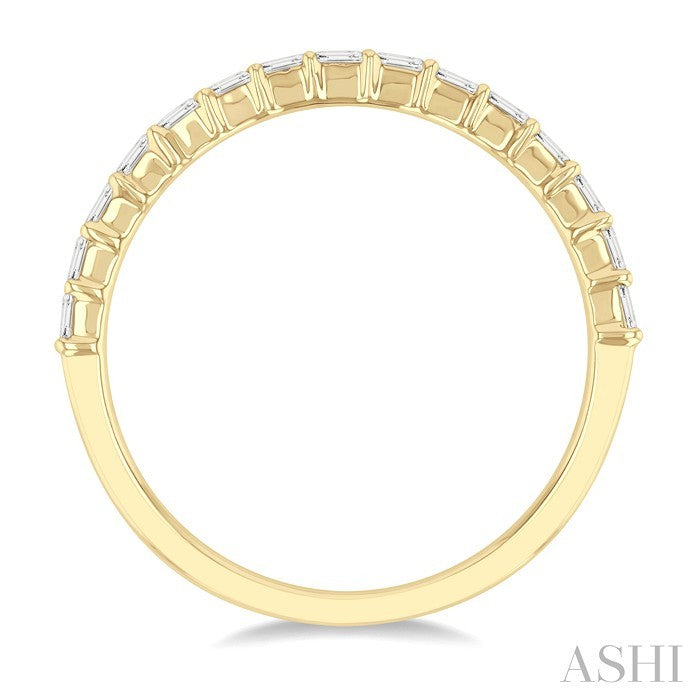 ASHI Stackable Baguette Diamond Fashion Band 364F6PPFHYG