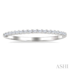 ASHI Stackable Baguette Diamond Fashion Band 364F8PPTGWG