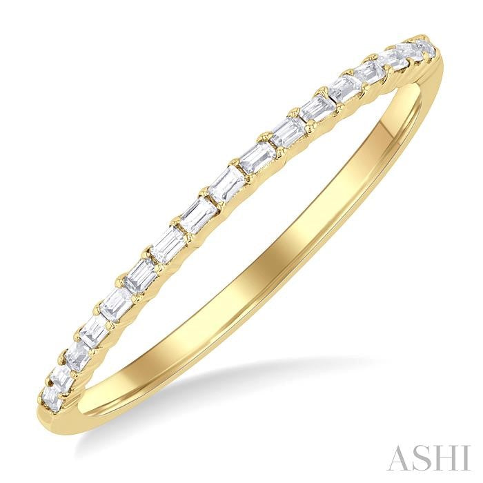 ASHI Stackable Baguette Diamond Fashion Band 364F8PPTGYG