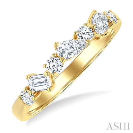 ASHI Mixed Shape Diamond Fashion Band 364K3PPFGYG
