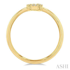 ASHI Block 'A' Initial Diamond Ring 365D9PPTSYG-A