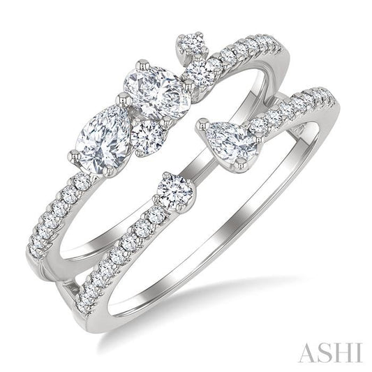 ASHI Mixed Shape Diamond Fashion Ring 365Y2PPFGWG