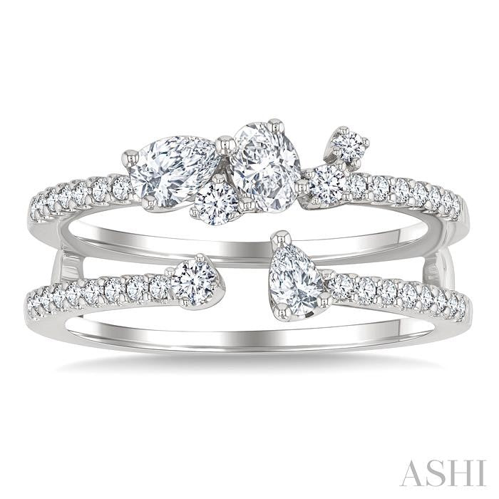 ASHI Mixed Shape Diamond Fashion Ring 365Y2PPFGWG