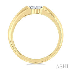 ASHI Pear Shape East-West Diamond Ring 366F5PPFGYG-PR