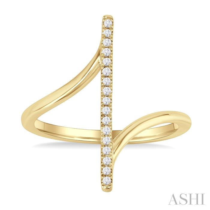 ASHI Diamond Fashion Open Ring 366G8PPTSYG