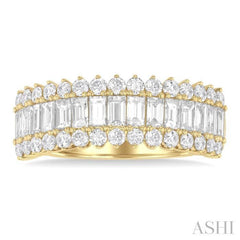 ASHI Baguette Diamond Fashion Band 366J0PPFGYG-1.45