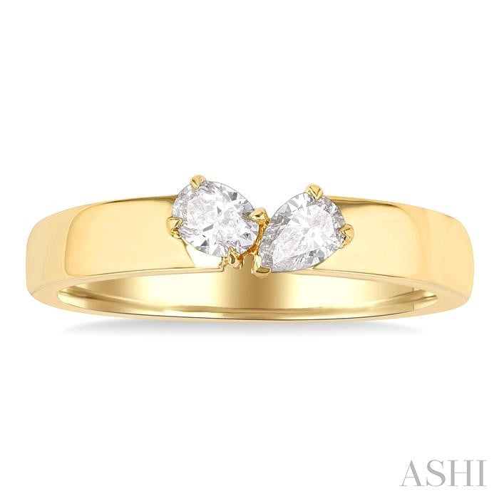 ASHI Toi Et Moi Diamond Fashion Ring 366V5PPFGYG