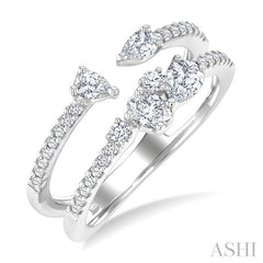 ASHI Mixed Shape Diamond Fashion Ring 367K2PPFGWG