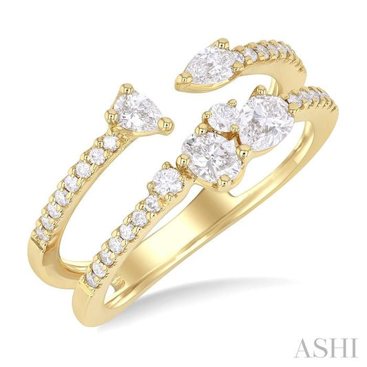 ASHI Mixed Shape Diamond Fashion Ring 367K2PPFGYG