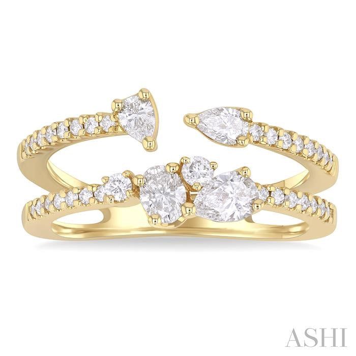ASHI Mixed Shape Diamond Fashion Ring 367K2PPFGYG