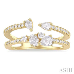 ASHI Mixed Shape Diamond Fashion Ring 367K2PPFGYG