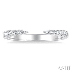 ASHI Stackable Claw Diamond Fashion Open Ring 368G7PPTGWG