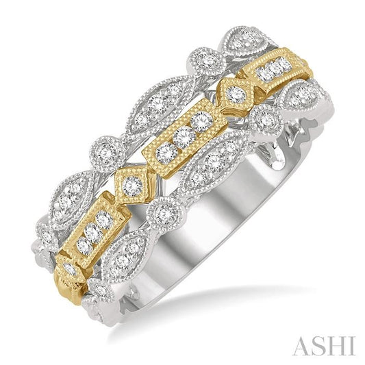 ASHI Diamond Wedding Band 369B4PPFHWY