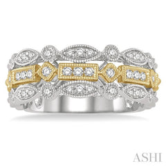 ASHI Diamond Wedding Band 369B4PPFHWY