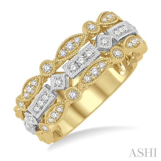 ASHI Diamond Wedding Band 369B4PPFHYW