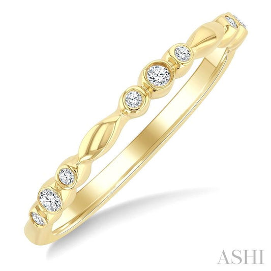 ASHI Stackable Diamond Fashion Band 369W8PPTGYG