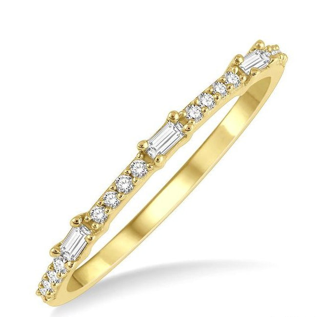 Parkplace Jewelers Stackable Petite Baguette Diamond Fashion Ring 336A7PPTGYG