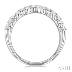 ASHI Oval Shape East-West Diamond Fashion Band 370E1PPFHWG-OV
