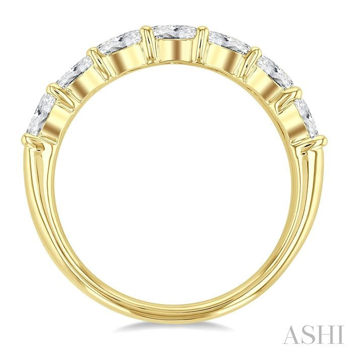 ASHI Oval Shape East-West Diamond Fashion Band 370E1PPFHYG-OV