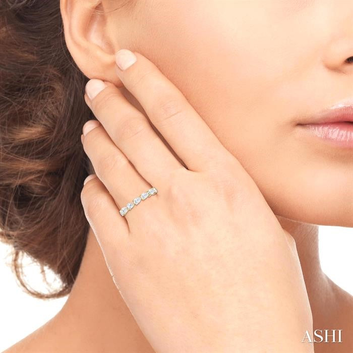 ASHI Pear Shape East-West Diamond Fashion Band 370E1PPFHYG-PR