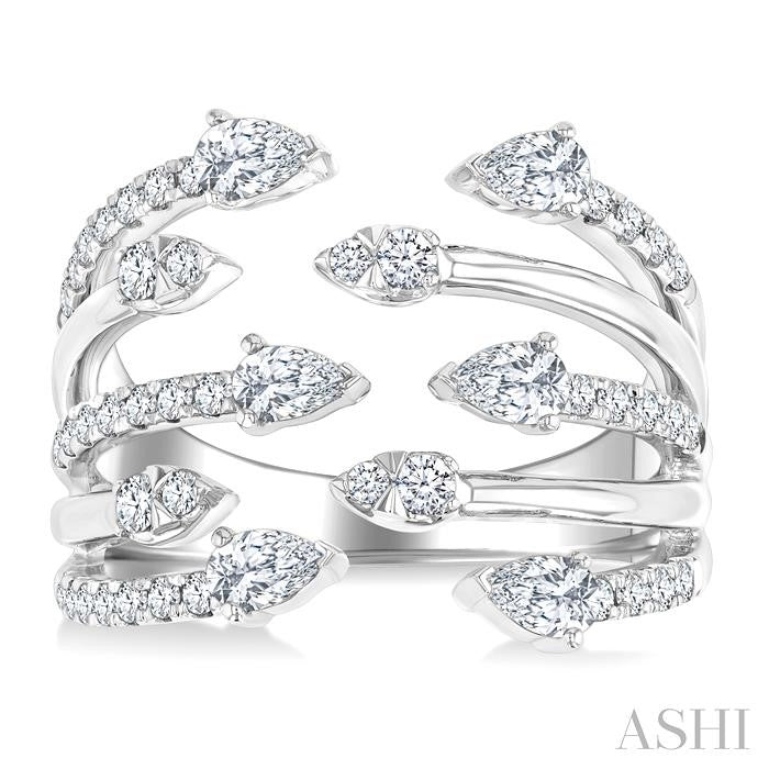ASHI Diamond Fashion Open Ring 370J1PPFGWG