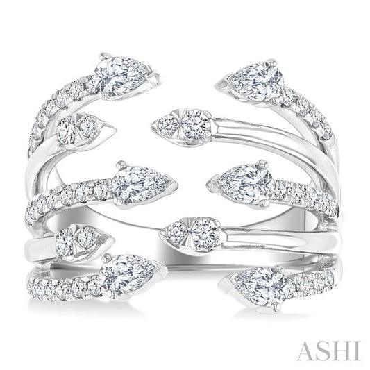 ASHI Diamond Fashion Open Ring 370J1PPFGWG