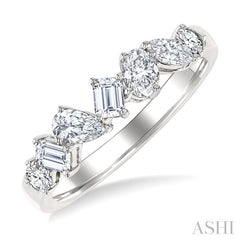 ASHI Mixed Shape Diamond Fashion Band 370L2PPFGWG