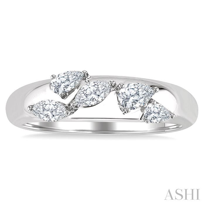 ASHI Mixed Shape Diamond Fashion Band 370V3PPFGWG