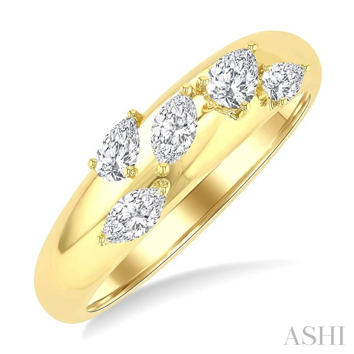ASHI Mixed Shape Diamond Fashion Band 370V3PPFGYG