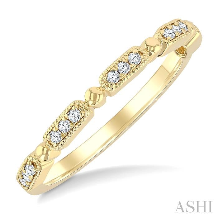 ASHI Stackable Diamond Fashion Band 370W8PPTSYG
