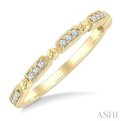 ASHI Stackable Diamond Fashion Band 370W8PPTSYG