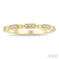 ASHI Stackable Diamond Fashion Band 370W8PPTSYG