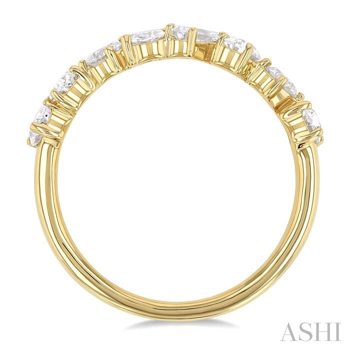 ASHI Mixed Shape Diamond Fashion Band 371E0PPFGYG-1.10