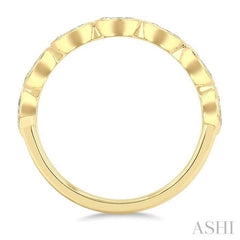 ASHI Marquise Shape East-West Bezel Set Diamond Fashion Band 372E3PPFGYG-MQ