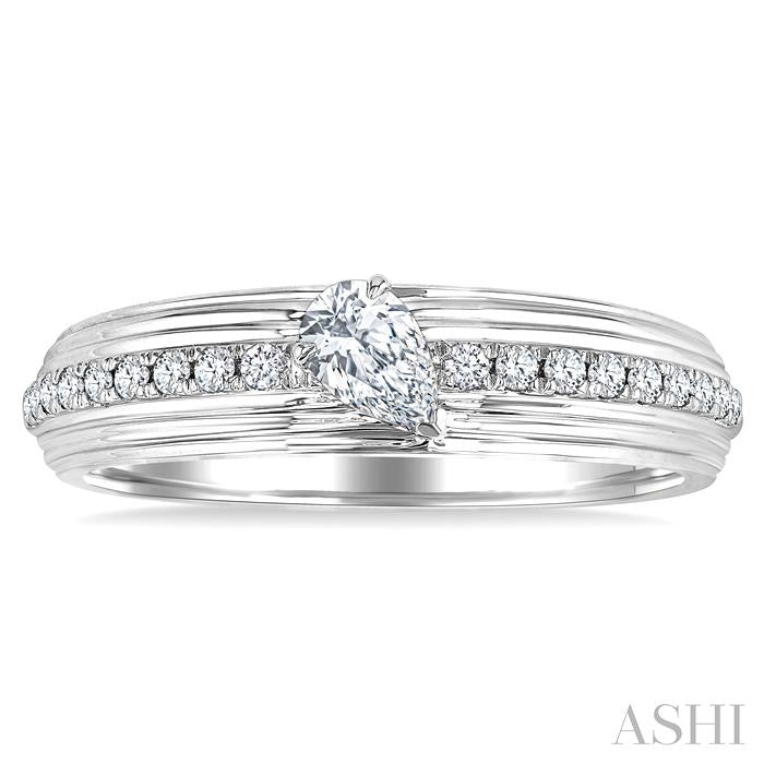 ASHI Pear Shape Diamond Fashion Band 372V5PPFGWG