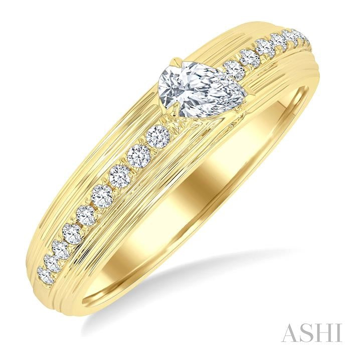 ASHI Pear Shape Diamond Fashion Band 372V5PPFGYG