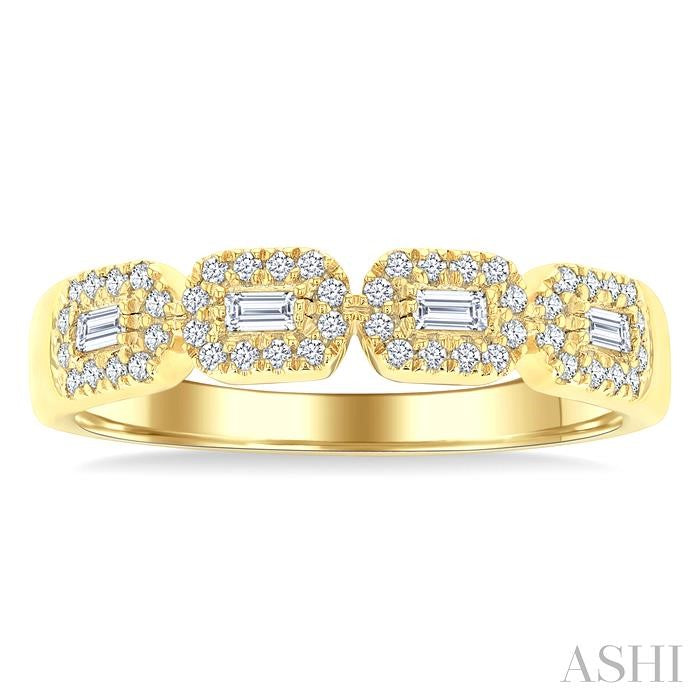 ASHI Halo Diamond Fashion Band 373E5PPFGYG