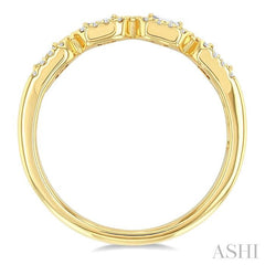 ASHI Halo Diamond Fashion Band 373E5PPFGYG