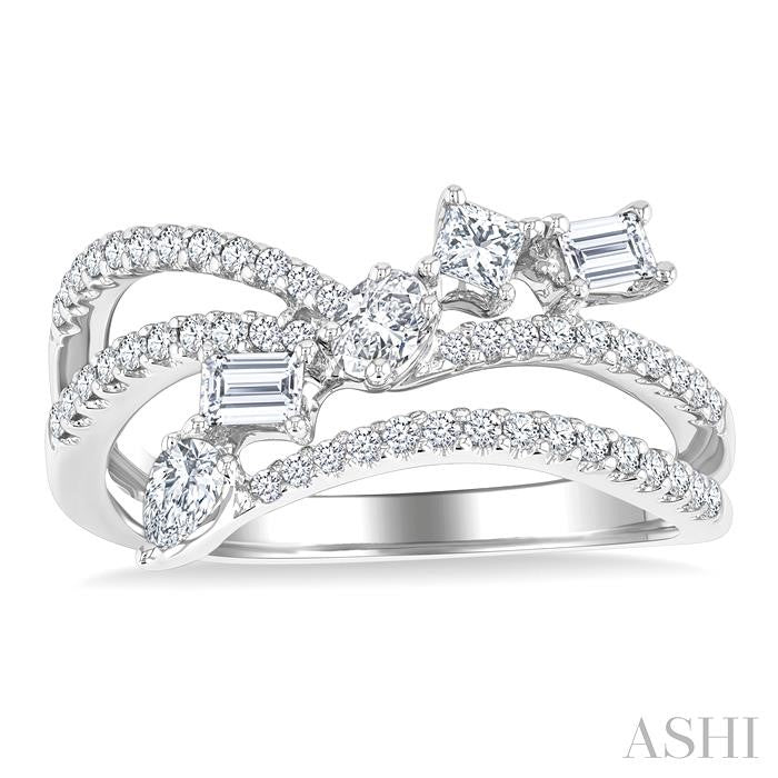 ASHI Mixed Shape Diamond Fashion Ring 373F2PPFGWG