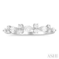 ASHI Marquise Shape Scatter Diamond Fashion Band 373K3PPFGWG