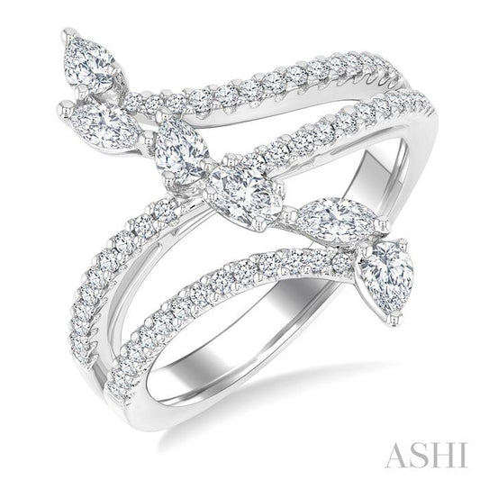 ASHI Mixed Shape Diamond Fashion Ring 374F2PPFGWG
