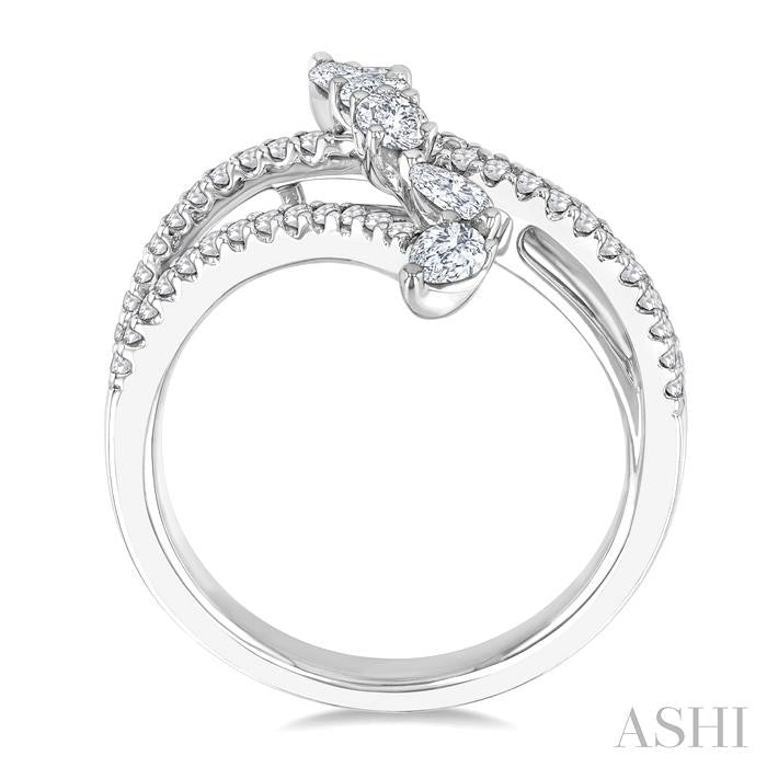 ASHI Mixed Shape Diamond Fashion Ring 374F2PPFGWG